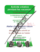 Atelier d'expression nature