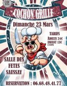 Cochon grillé le 23 mars